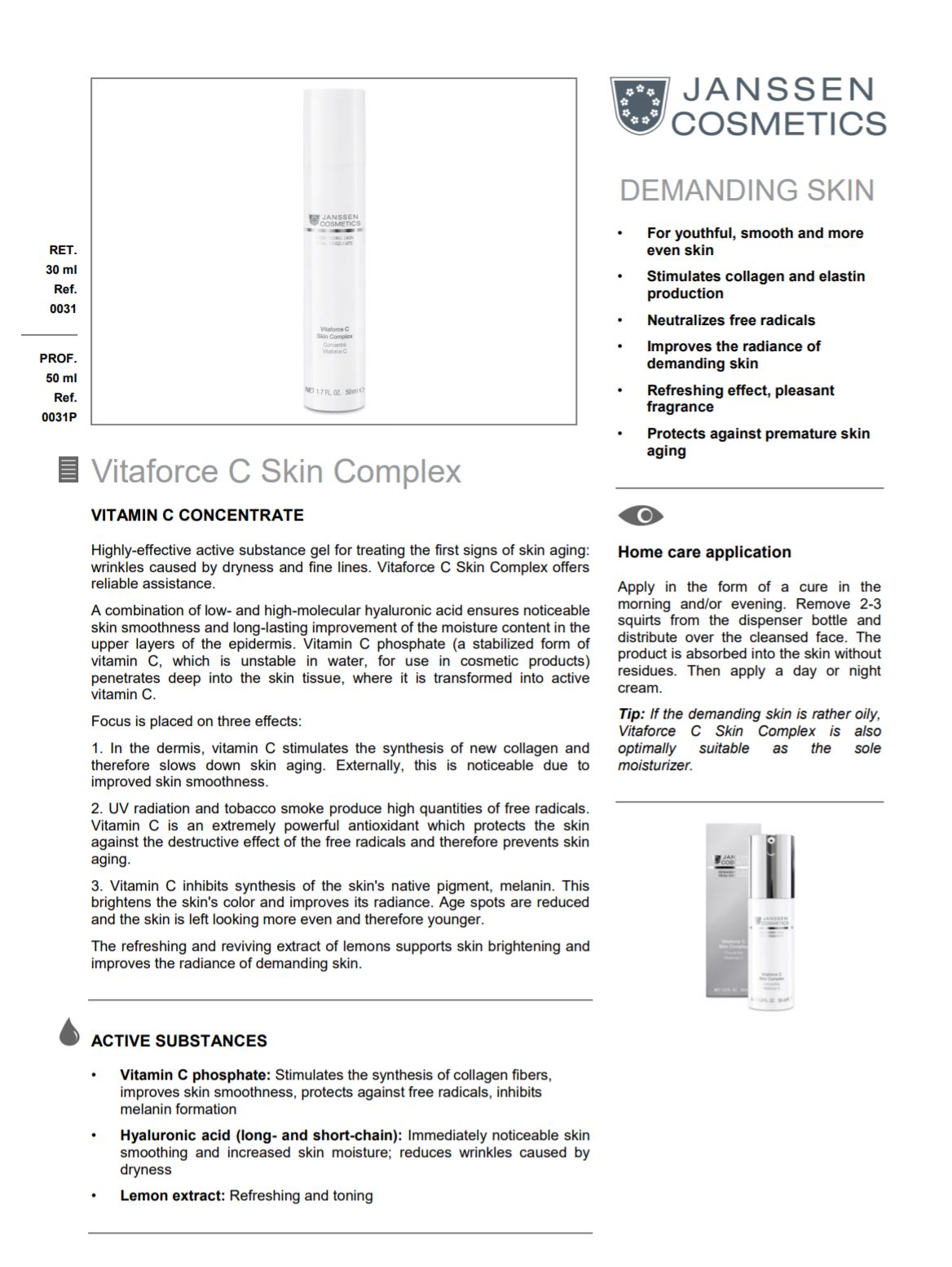 VITAFORCE C SKIN COMPLEX - Image 2