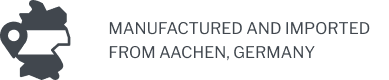 Manufactured and imported from Aachen germany